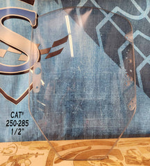 CAT Windshield Skid Steer 250-285 Series | Shields Lexan Polycarbonate