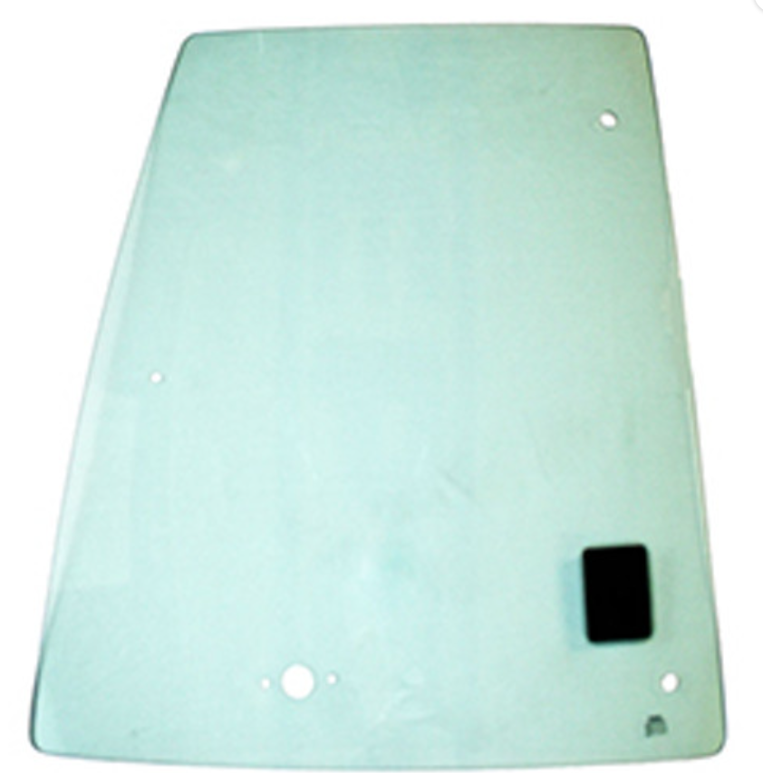 CAT Backhoe Left Hand Upper Door Glass for 416E, 428E Models | Depco