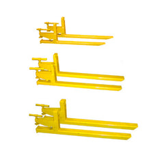 Clamp-On Bucket Forks - Haugen Attachments