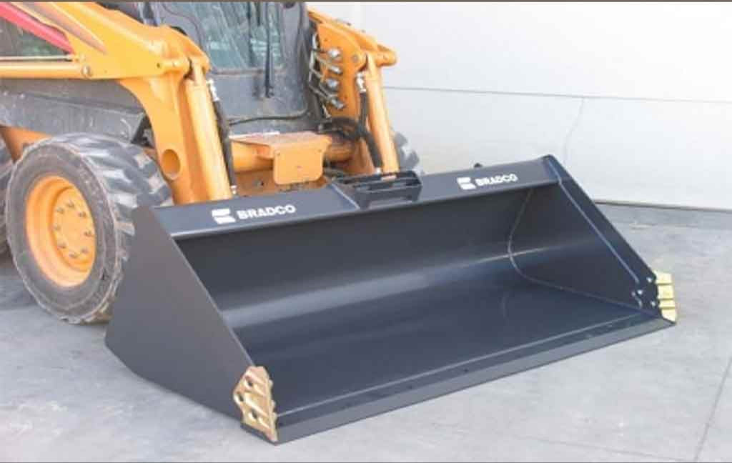 Construction Buckets For Skid Steer Loaders | Bradco By Paladin