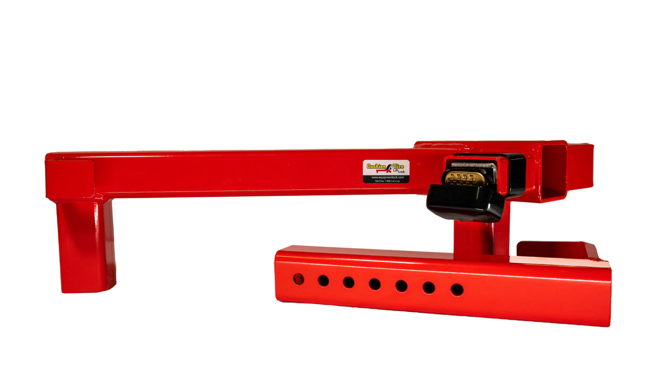 Cushion Tire Lift Lock - Equipment Lock