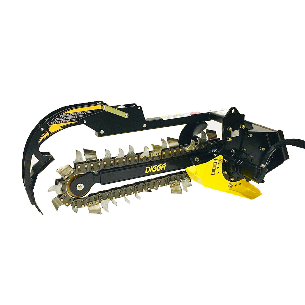 Bigfoot Mini Skid Steer Trencher Attachment - Digga