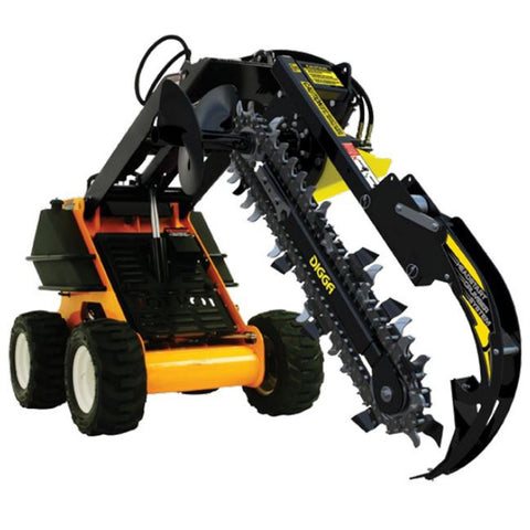 Bigfoot Mini Skid Steer Trencher Attachment - Digga