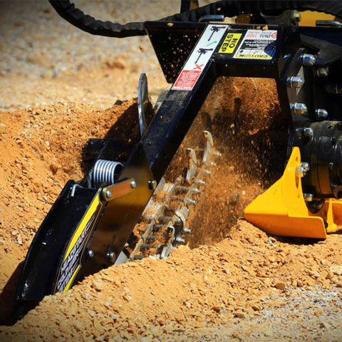 Bigfoot Mini Skid Steer Trencher Attachment - Digga