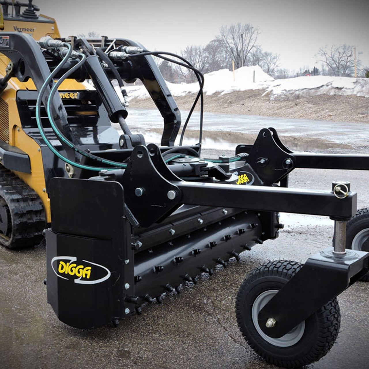 Mini Skid Steer Soil Conditioner Attachment - Digga