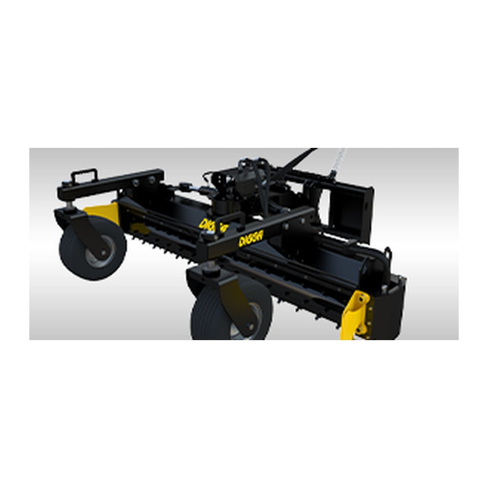 Digga power rake electric harness options