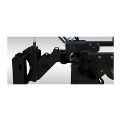 Digga power rake floating pivot for undulating ground