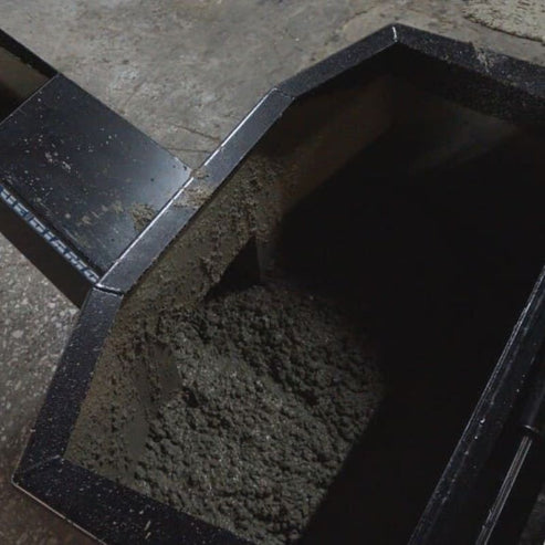 Heavy Duty Dispensing Bucket for Skid Steers - Blue Diamond