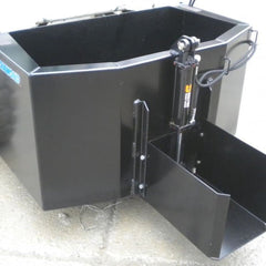 Heavy Duty Dispensing Bucket for Skid Steers - Blue Diamond
