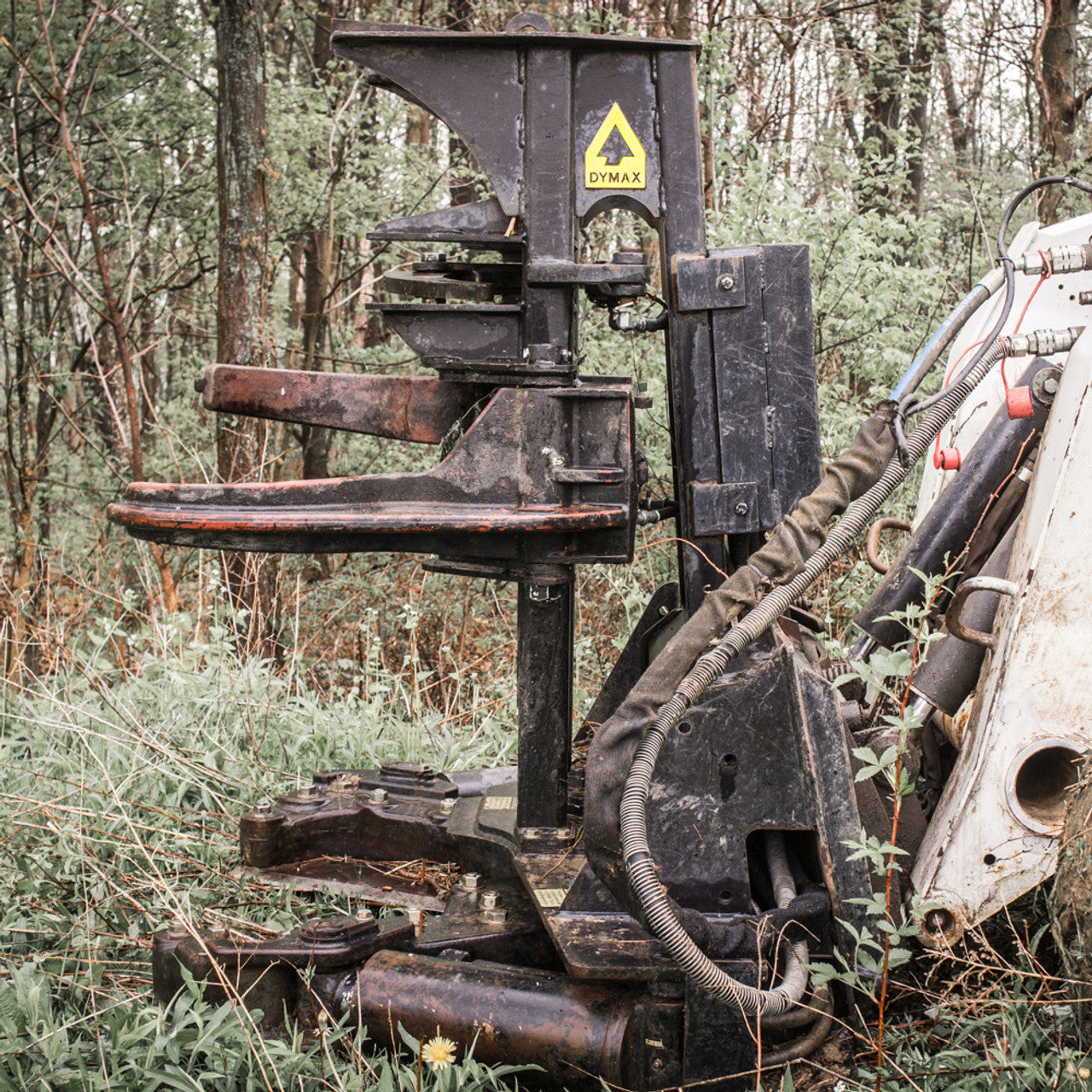 Timberwolf Forestry Grapple Tree Shear Attachment - Dymax