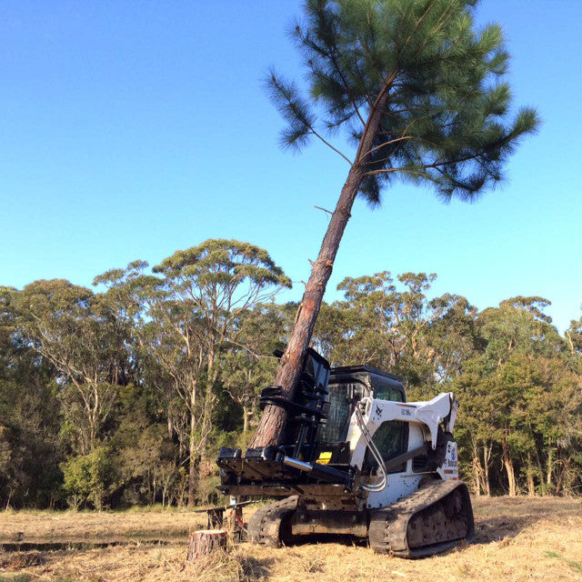 Timberwolf Forestry Grapple Tree Shear Attachment - Maxx Attachments
