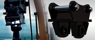 Excavator Coupler Hitch for Auger Drives - Digga