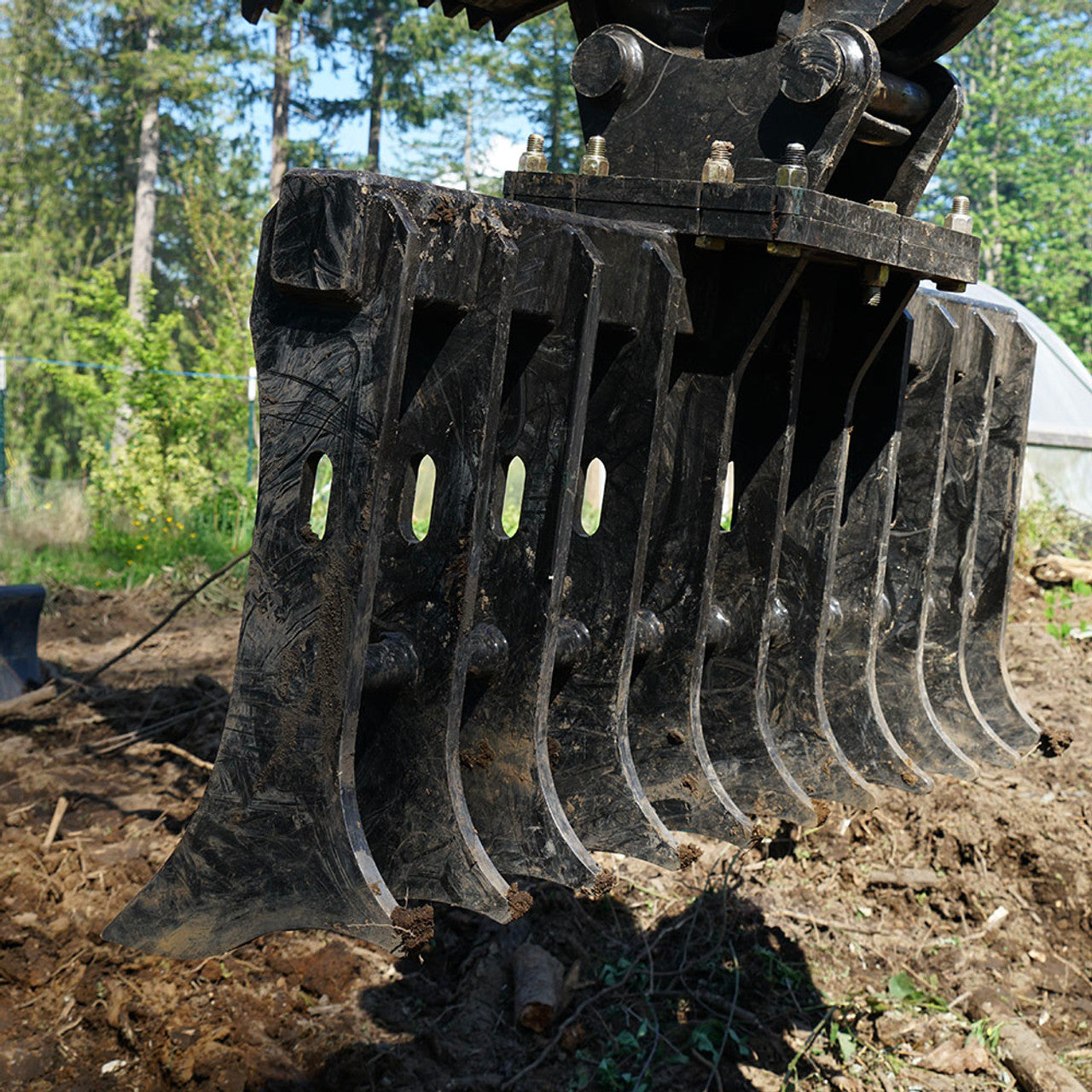 Excavator Root Rake Attachment - Digga