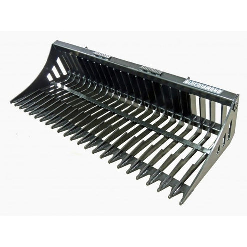 Rock Bucket Extreme Duty Loader Attachment - Blue Diamond