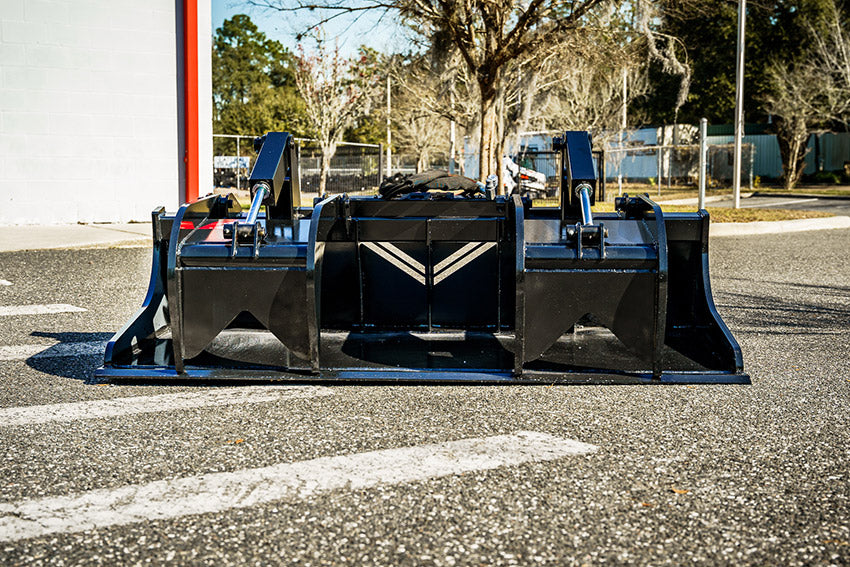 Extreme Duty Skid Steer Grapple Bucket | McLaren Industries