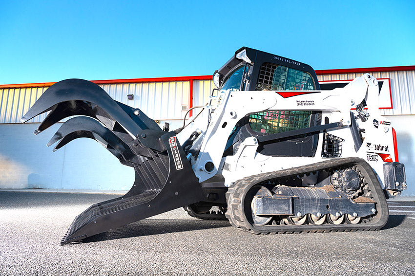 Extreme Duty Skid Steer Rock Grapple Bucket | McLaren Industries