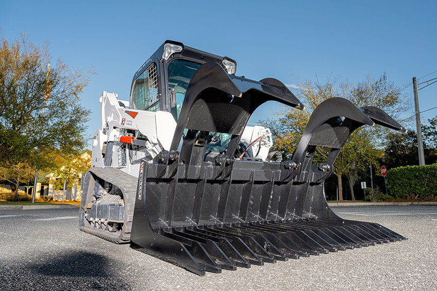 Extreme Duty Skid Steer Rock Grapple Bucket | McLaren Industries