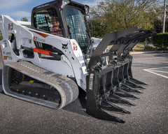 Extreme Duty Skid Steer Root Rake Grapple | McLaren Industries