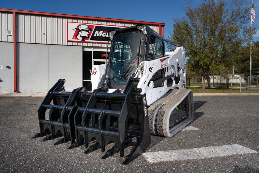 Extreme Duty Skid Steer Root Rake Grapple | McLaren Industries