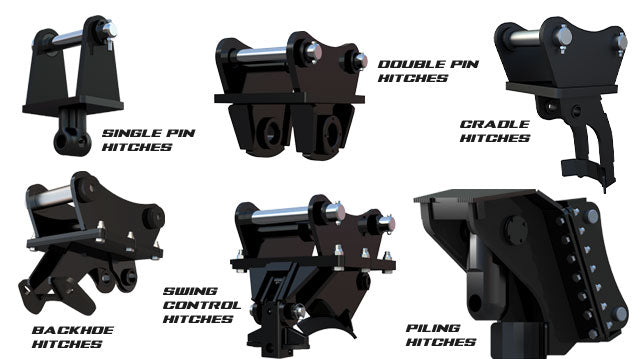 Excavator Coupler Hitch for Auger Drives - Digga
