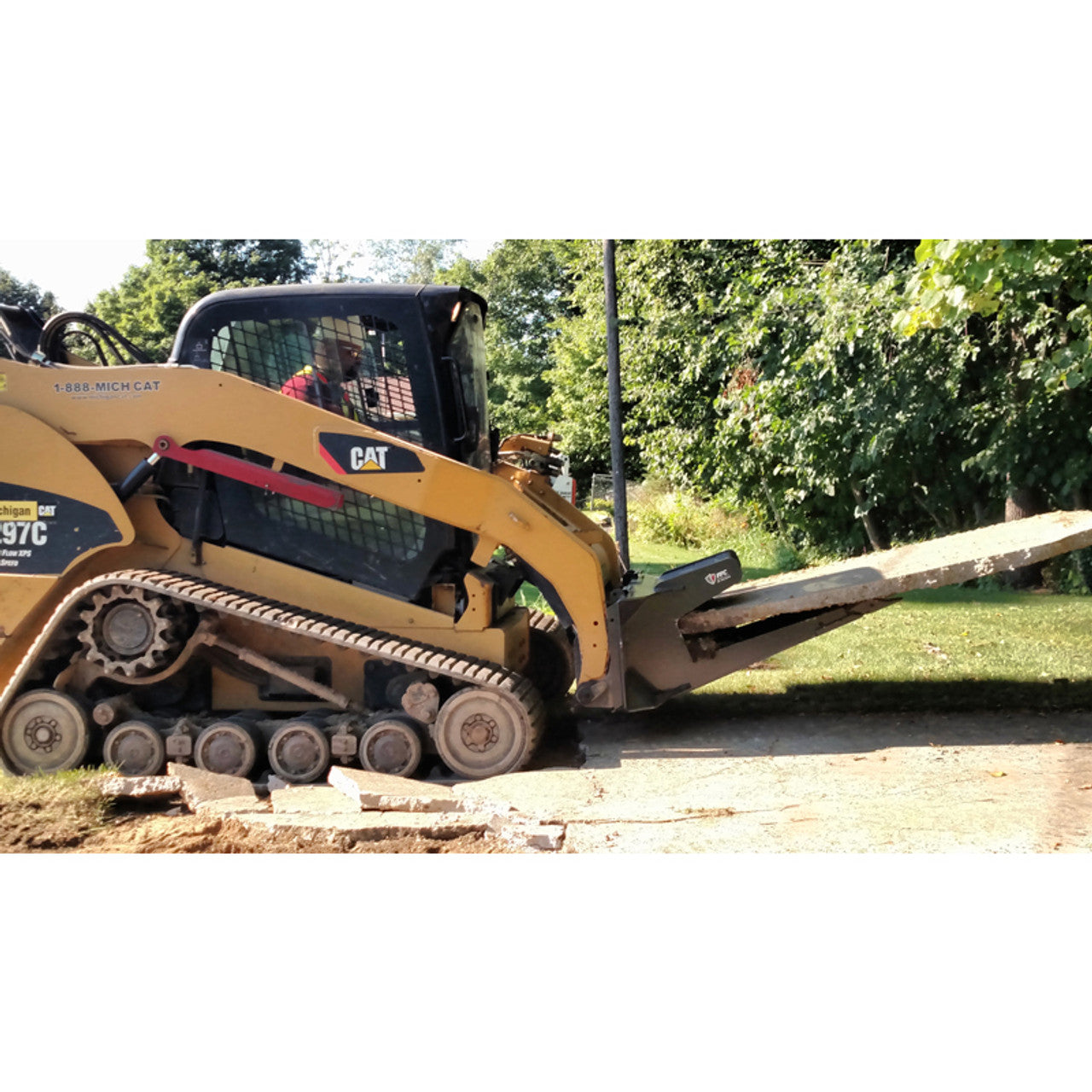 Skid Steer 24" Concrete Claw - FFC