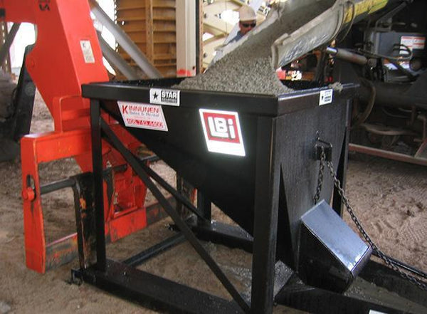 Forklift Concrete Hopper - Star Industries