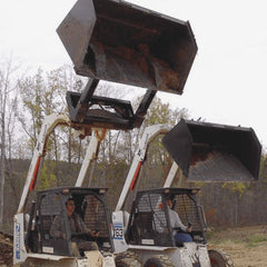 Front Dump Bucket Attachment | Blue Diamond