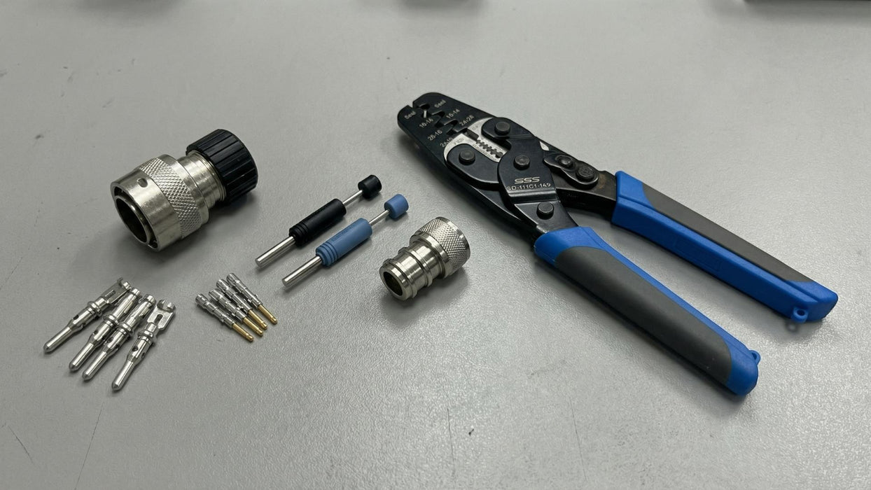 Trident 7 Pin Female Connector Kit - SG-KIT-TRIDENT-F-KIT - Skid Steer Genius
