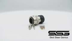Trident 7 Pin Female Connector Kit - SG-KIT-TRIDENT-F-KIT - Skid Steer Genius