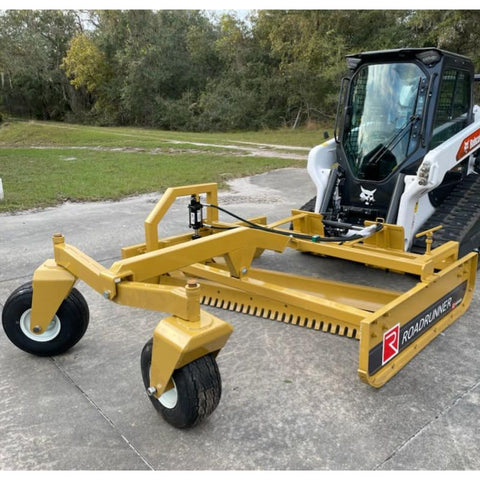 Hydraulic Adjustable Skid Steer Box Grader CH Series | Roadrunner