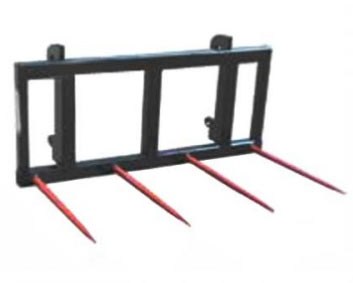 Telehandler Square & Round Bale Spears - Haugen