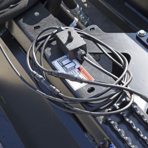 Skid Steer Series 2 Heavy Duty Angle Broom - Blue Diamond