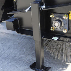 Skid Steer Series 2 Heavy Duty Angle Broom - Blue Diamond