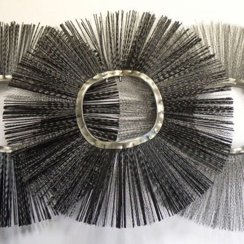 Skid Steer Series 2 Heavy Duty Angle Broom - Blue Diamond