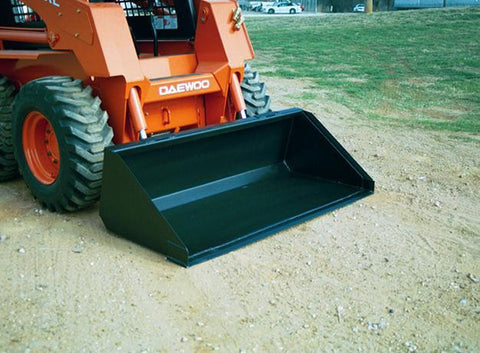 Heavy Duty High Capacity Utility Skid Steer Buckets - Star Industries