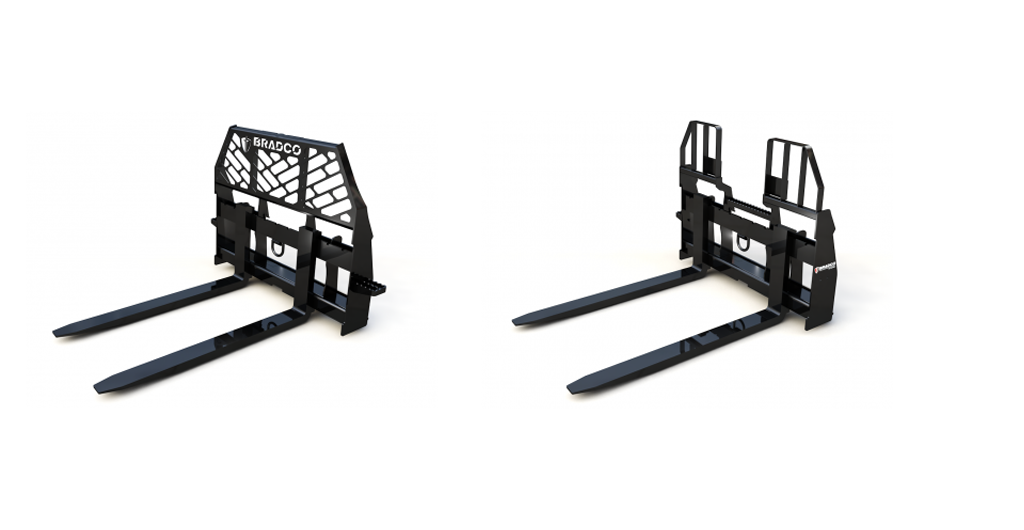 Heavy Duty Pallet Fork For Wheel Loaders | Bradco By Paladin