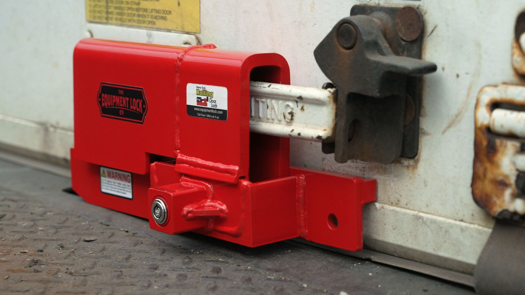 Heavy Duty Rolling Door Lock - Equipment Lock