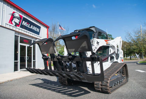 Heavy Duty Root Grapple Bucket | McLaren Industries