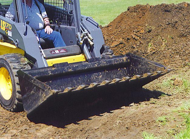 Heavy Duty Snow & Light Material Skid Steer Buckets - Star Industries