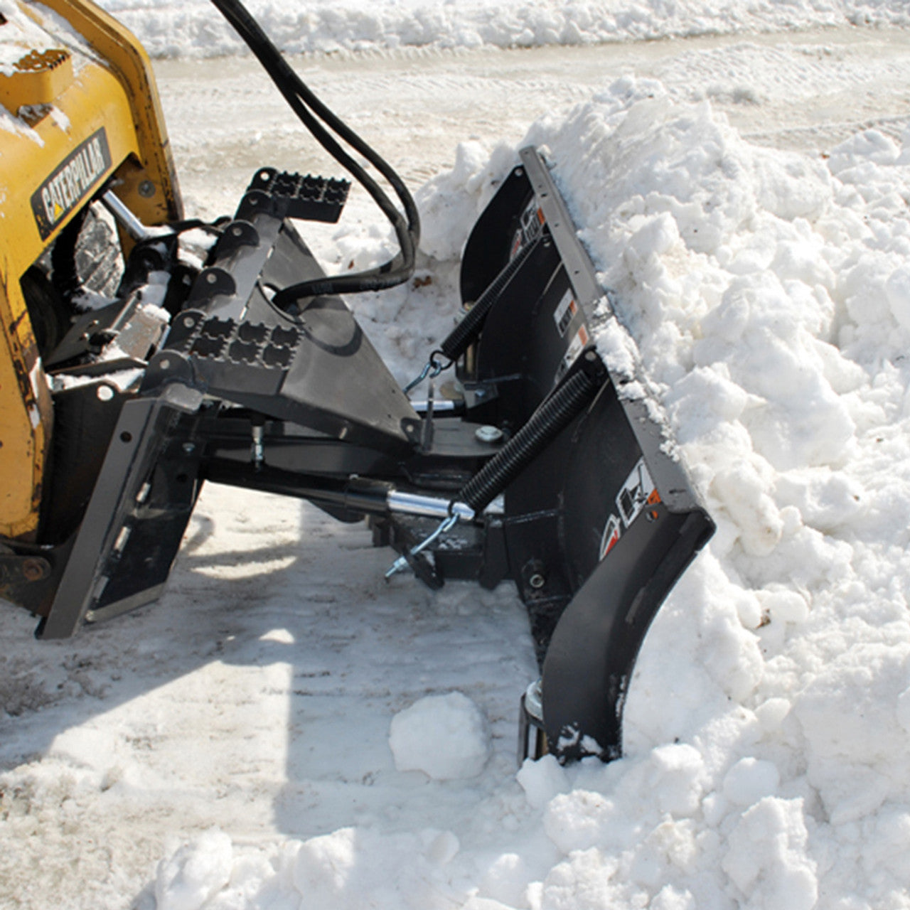 Hydraulic Angle Skid Steer Snow Blade Attachment | FFC By Paladin