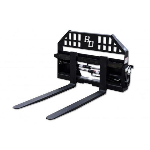 Skid Steer Hydraulic Pallet Fork 4,000 lbs - Blue Diamond