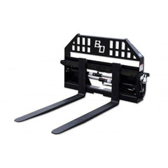 Skid Steer Hydraulic Pallet Fork 4,000 lbs - Blue Diamond