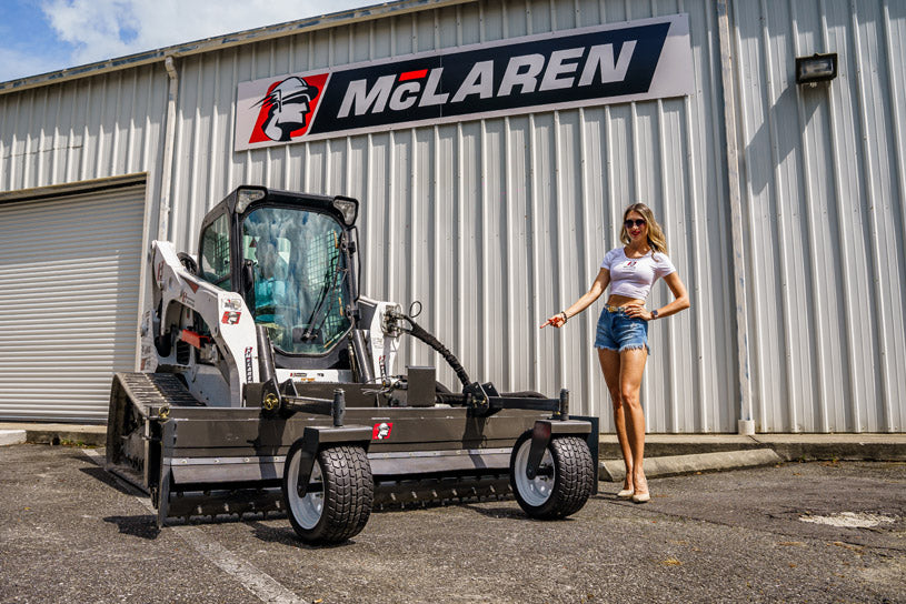 Hydraulic Power Rake | McLaren Industries