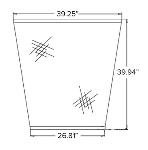 John Deere Wheel Loader Center Windshield Glass | Depco