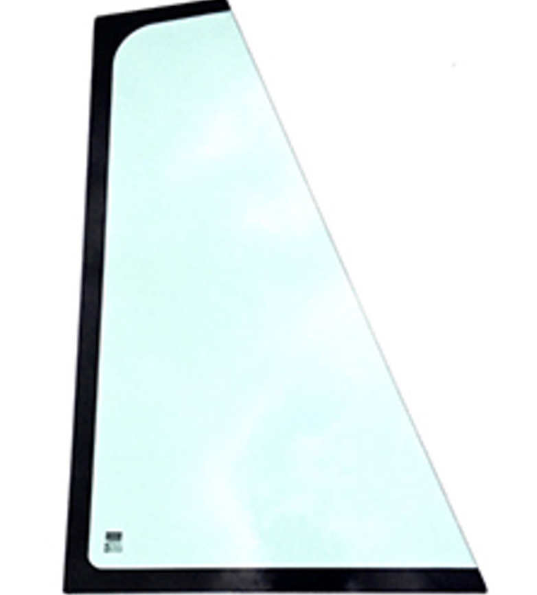 Komatsu Loader Front Side Windshield Glass for WA270-7, WA320-7 - D418-926-4550 | Depco