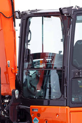 Kubota Excavator Windshield KX057-5 | Shields Lexan Polycarbonate