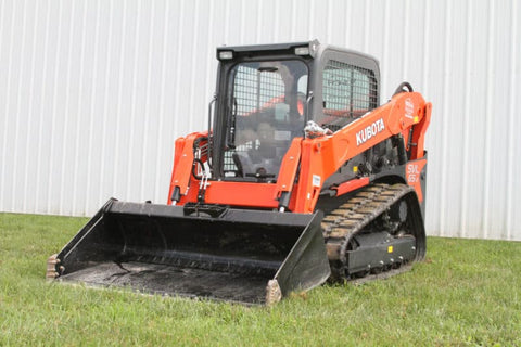 Kubota Skid Steer SVL Forestry Door | Shields Lexan Polycarbonate