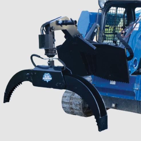 Skid Steer Log Grapple | Blue Diamond