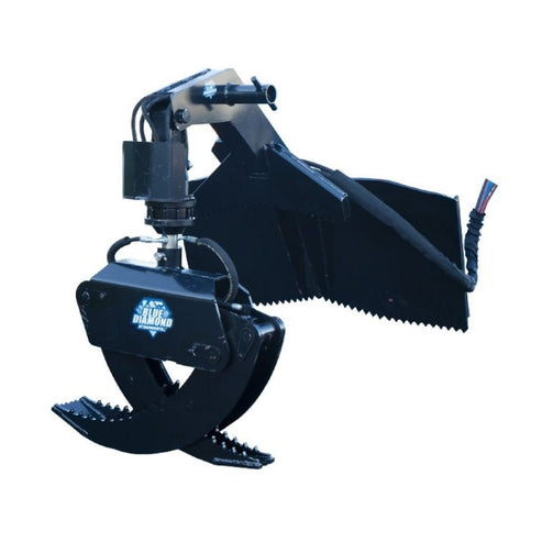 Skid Steer Log Grapple | Blue Diamond