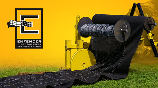 EnFencer Wire Backed Silt Fence Installer - The Silt Fence Plow